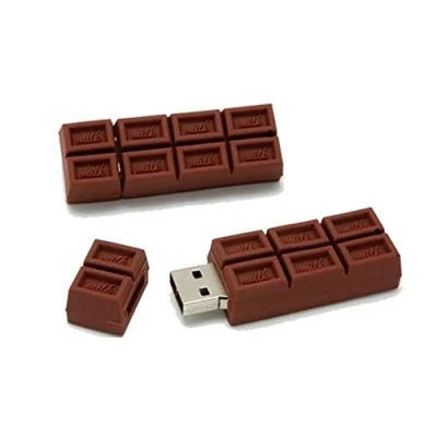 Imagen de Ulticool el Chocolate 16 GB Memoria Almacenamiento de Datos USB Flash Pen Drive Memory Stick Marrón