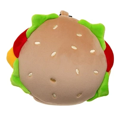 Imagen de Cojín de viaje felpa 2 en 1 hamburguesa Puckator Relaxeazzz Fast Food