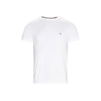 Imagen de Tommy Hilfiger CORE STRETCH SLIM C NECK TEE, S/S T Shirts Hombre, Blanco (White), XXL