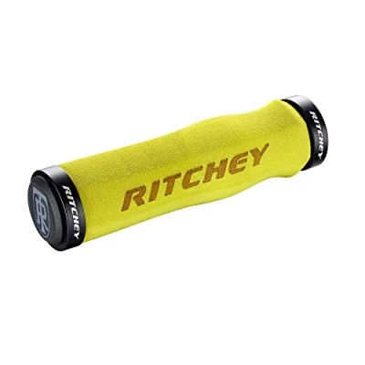 Imagen de RITCHEY PUÑOS Grips WCS Locking Yellow 130MM Accesorios y recambios bicis, Unisex Adult, Amarillo