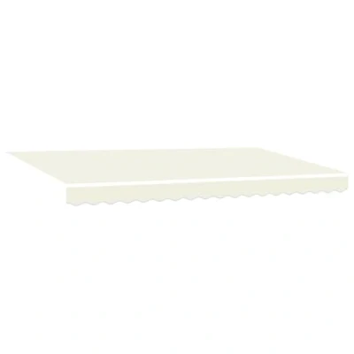Imagen de vidaXL Tejido de Reemplazo Toldo para Estructura 4x2 m Crema