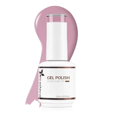 Imagen de Nicedeco Esmaltes Semipermanentes Para Uñas UV/LED Soak Off Pintauñas Sin crueldad Apto Principiantes Manicura Colores Vibrantes y Duraderos 15ML,Vegano N334