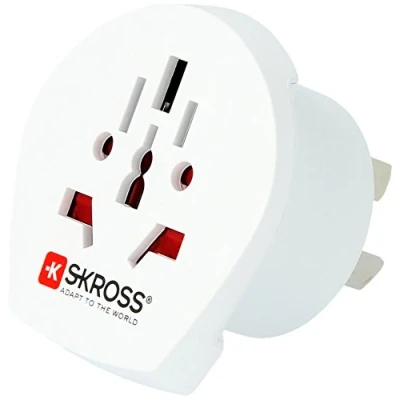 Imagen de Skross World to Australia Adaptador de viaje, color blanco