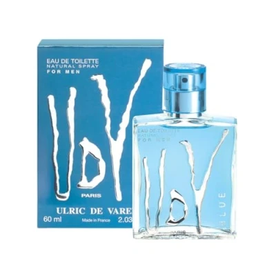 Imagen de Ulric De Varens Eau Toilette UDV Blue Helecho Fresco Perfume para hombre Vaporizador Made in France 60 ml