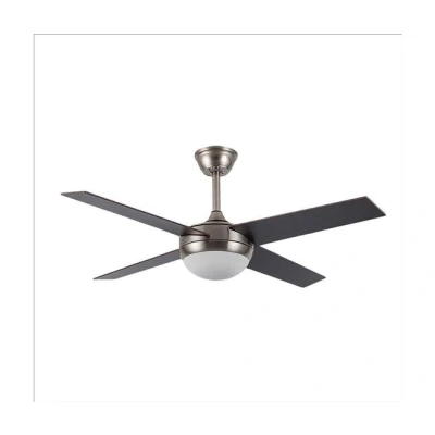 Imagen de Ventilador motor DC modelo CIRO niquel con luz, FABRILAMP
