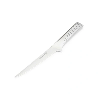 Imagen de Weber Cuchillo filetero Deluxe, Hoja de 16cm, Ideal para despiezar Carne y filetear Pescado, Acero Inoxidable alemán, monobloque, Extra Afilado, Mango ergonómico Plata (17067)