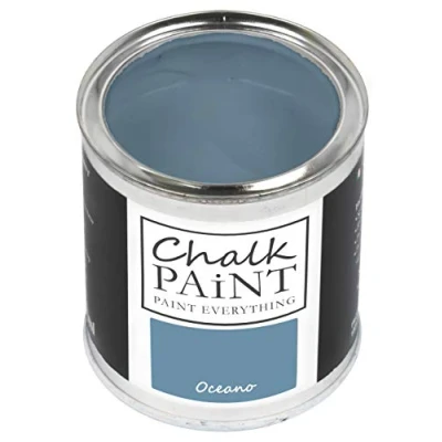 Imagen de Chalk Paint Everything® Pintura tiza Oceano vuelva a dar color fácilmente todo tipo de material sin lijar (250 ml)