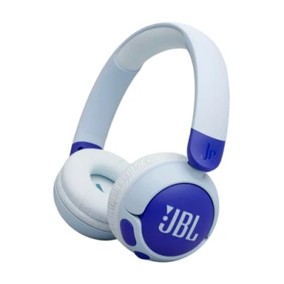Imagen de Auriculares infantiles JBL Junior 320BT, Inalámbricos , Supraaurales, Bluetooth, 50h Autonomía, Micrófono, Azul