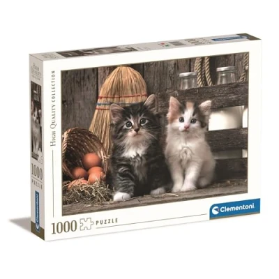 Imagen de Clementoni Puzzle de 1000 piezas, diseño gatas (39340.4)