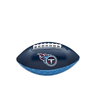 Imagen de Wilson Pelota de fútbol americano MINI NFL TEAM PEEWEE, Talla infantil, Cuero mixto