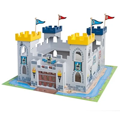 Imagen de roba Gran Castillo 3 en 1 Divisible dos Castillos Juego de Construcción Madera Desde los años