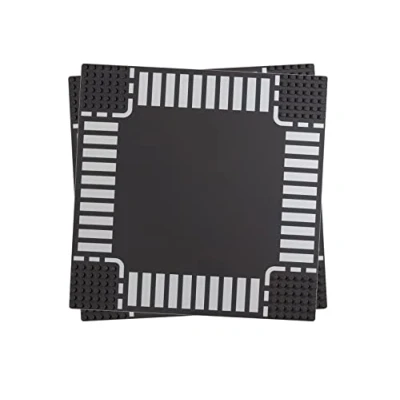 Imagen de Bloques de Construcción Placas Base Clásica Compatibles con Todas Las Principales Marcas (2X Cruce Caminos)