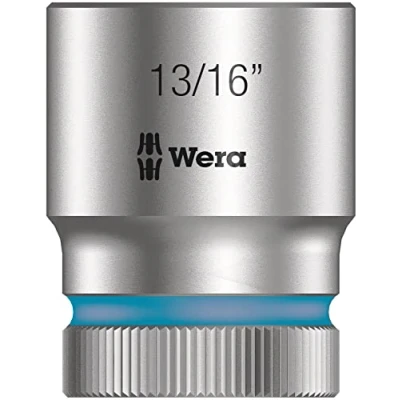 Imagen de WERA 05003627001 8790 HMC Zyklop Nuss 13/16&quot; Llave de vaso con arrastre 1/2&quot;