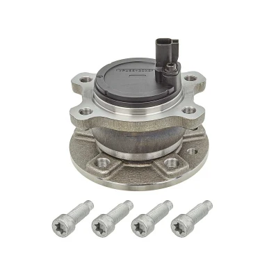 Imagen de MEYLE 514 752 0008 Buje de rueda 4 5 108 con sensor ABS incorporado, cojinete incorporado material montaje añadido Eje trasero