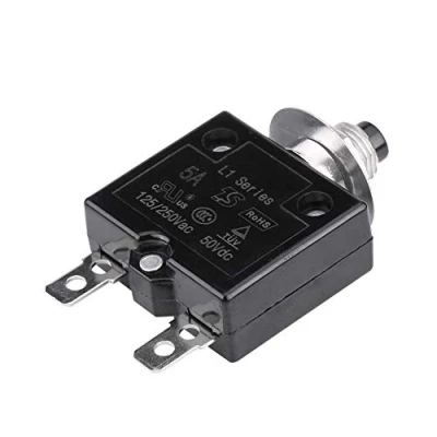 Imagen de Suuonee Protector de sobrecarga, reinicio manual Interruptor térmico automático Sobrecorriente sobrecarga(5A)