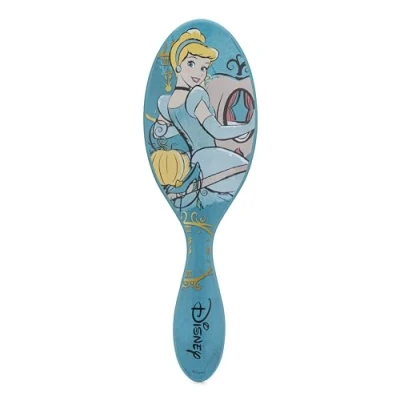 Imagen de WetBrush Original Detangler Hair Brush With Ultra Soft Intelliflex Bristles to Gently Separate Knots Ease, Wet Is Gentle on Hair, Disney Elegant Princess, Cinderella