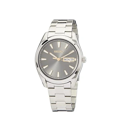 Imagen de Seiko Reloj Analógico para Hombre de Cuarzo japonés con Correa en Acero Inoxidable SUR343P1