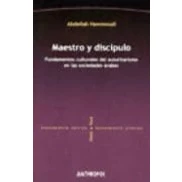 Imagen de Maestro Y Discipulo : Fundamentos Culturales Del Autoritarismo En Las