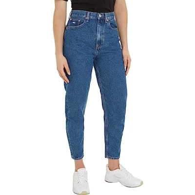 Imagen de Tommy Jeans Mujer Pantalón Vaquero Mom High Rise, Azul (Denim Medium), 26W / 30L