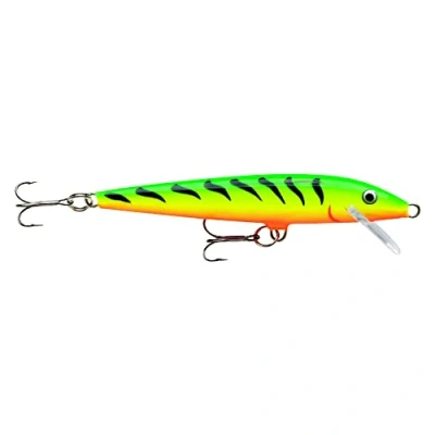 Imagen de Rapala Original Floater Material Cuerpo de Balsa Señuelo Pesca Agua Dulce, Unisex Adult, Firetiger, 9 cm / 5 g