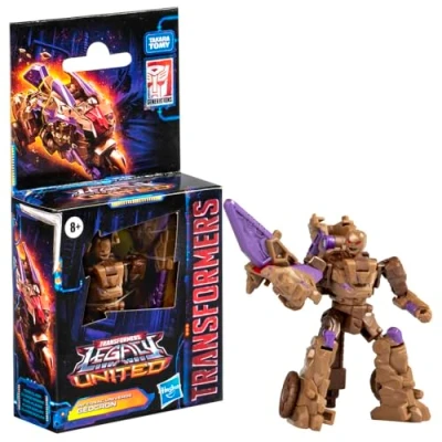 Imagen de Transformers Legacy United, Clase núcleo, Infernac Universe: Geocron, Figura de acción Convertible 8,5 cm, para niños y niñas a Partir 8 años