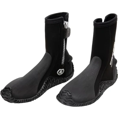 Imagen de Cressi Korsor Semi Rigid Sole Boots, Escarpines de Buceo Suela Semirrígida, Unisex Adulto