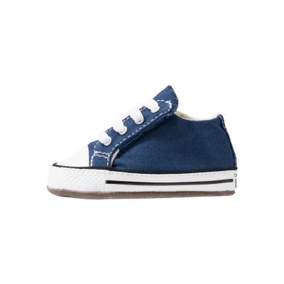 Imagen de Converse Chuck Taylor ALL STAR Cribster MID Patucos para niños, Talla: 18, Navy/natural ivory/white Zapatos