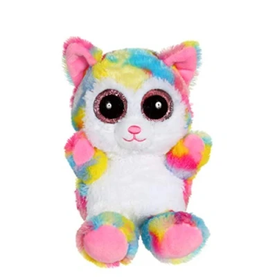 Imagen de Gipsy Brilloo Friends 13 cm Husky Amarillo/Rosa Hooxy, Color (071195)