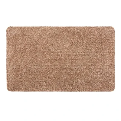 Imagen de ASTRA Felpudo Lavable de algodón Absorbente Entra Antideslizante (90 x 150 cm Beige)