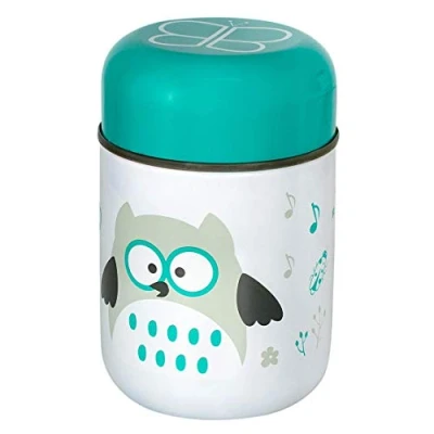 Imagen de bblüv Foöd Contenedor isotérmico con cuchara y cuenco Aqua