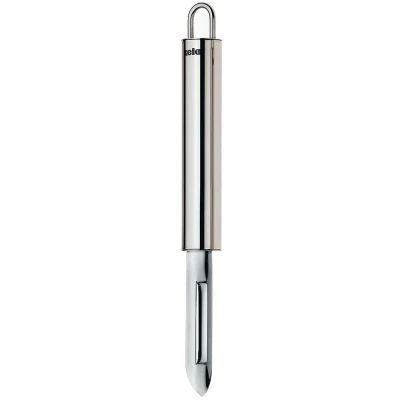 Imagen de Kela 19009 Rondo Pelador de acero inoxidable mate y silicona gris, 19 x 2 cm