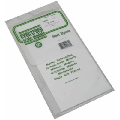 Imagen de Evergreen 9080 Placa de poliestireno, juego, 150 x 300 2.00 mm, 1 pieza, blanco