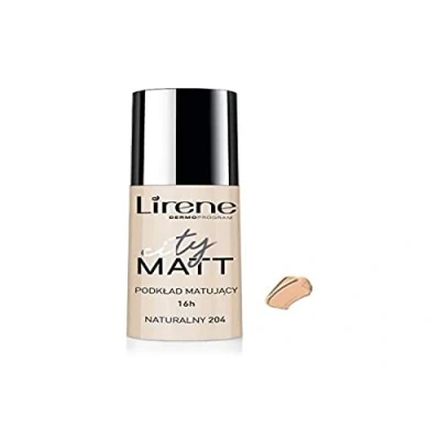 Imagen de Lirene Dr. Irena Eris Maquillaje suave y mate City Natural (30 ml).