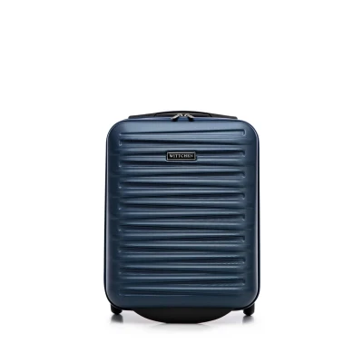 Imagen de WITTCHEN Skyspeed Line Maleta de Cabina Libre a Bordo Equipaje pequeña rígida ABS asa telescópica 2 Ruedas Pata Inferior Azul Marino