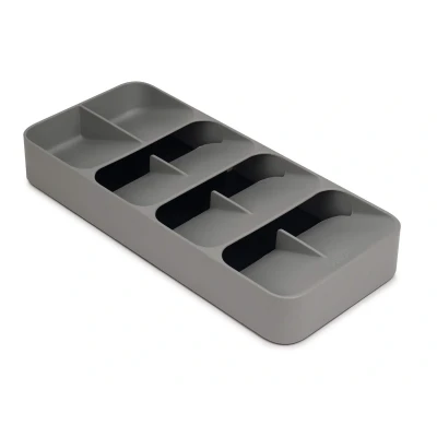Imagen de Joseph Cutlery Organiser 8 sections DrawerStore Grey 39 x 18 cm