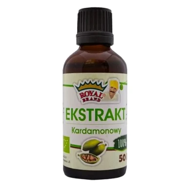 Imagen de Extracto de cardamomo orgánico, 50 ml, sin colorantes artificiales, conservantes ni saborizantes