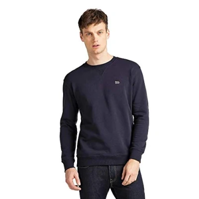 Imagen de Lee Plain CREW SWS Sudadera, Hombre, Talla: 3XL, Midnight navy