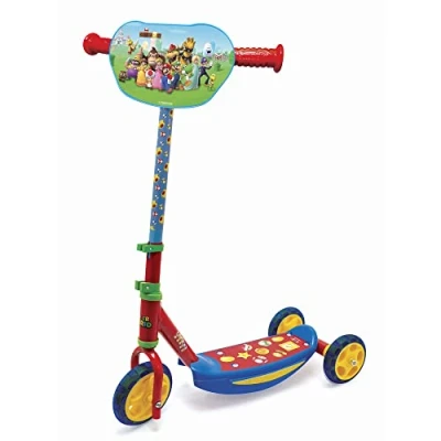 Imagen de Smoby Patinete de 3 Ruedas Super Mario, máximo 20kg, Regulable en Altura, Adecuado a Partir años (7600750907), Multicolor, Pequeño