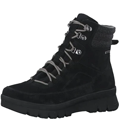 Imagen de Tamaris Comfort Botines con plataforma, Mujer, Talla: 38, Black grey Zapatos