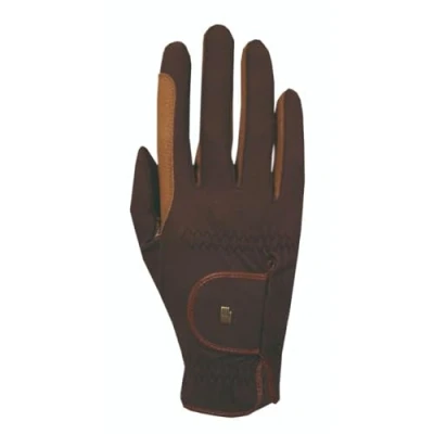Imagen de Roeckl Guantes de equitación Deportivos Malta, Guante Verano para Torneo, Color Moca 7.5