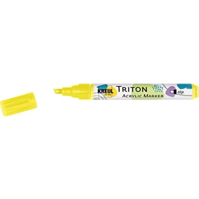 Imagen de Triton acrylic Paint Marker solo GOYA 1.4 pinturas acrílicas de varios coloures, color Fluoreszierend Gelb