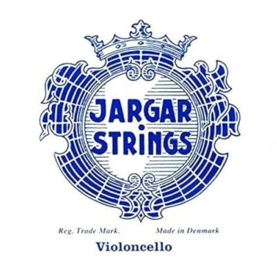 Imagen de CUERDAS VIOLONCELLO Jargar (Azul) (Cromo) 1ª Medium Cello 4/4