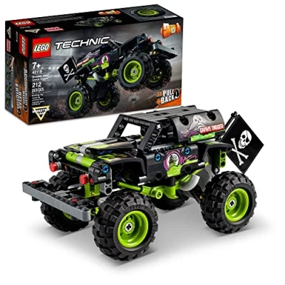 Imagen de LEGO Technic Monster Jam Grave Digger 42118 Model Building Kit for Boys and Girls Who Love Truck Toys, New 2021 (212 Pieces)