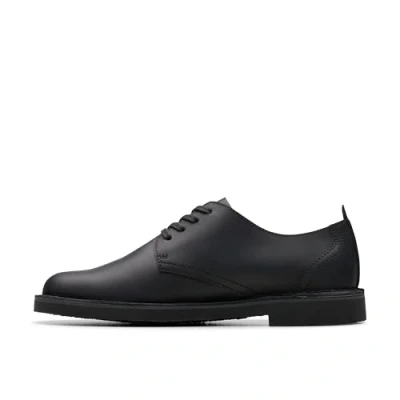 Imagen de Clarks Shepton Low, Hombre, Piel Negra, 45 EU