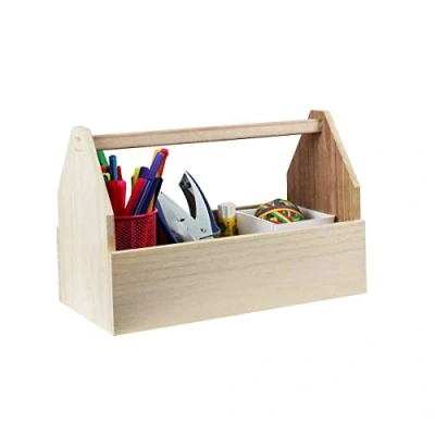 Imagen de Artemio Caja de Herramientas Madera 30 cm, Beige, cm