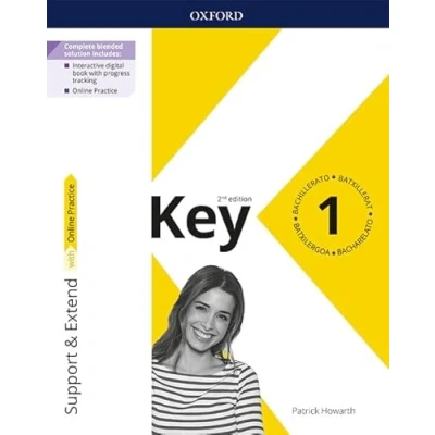 Imagen de Key to Bachillerato 1. Support &amp;Extend pack. 2 Edition (Key 2ed)