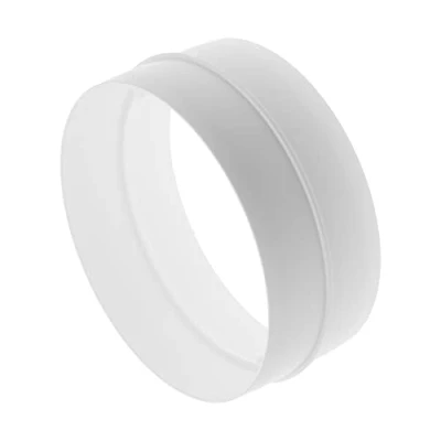 Imagen de Conector de manguera aire flexible blanco 150 mm / 15 cm para conectar mangueras flexibles