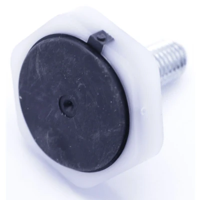 Imagen de Whirlpool Indesit 488000592385 base C00592385 pie ajustable integrado ø3,4cm X1 ud para lavadora