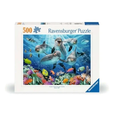 Imagen de Ravensburger 12000200 delfín puzzle 500 piezas adultos y niños a patir de 12 años, mar