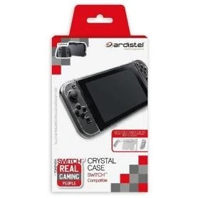 Imagen de Funda Ardistel CRYSTAL CASE, Para Nintendo Switch, 3 piezas, Transparente